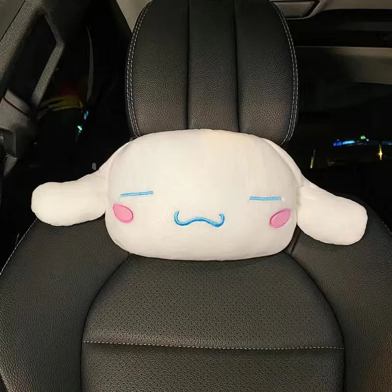 Cinnamoroll Car Decor (Seatbelt & Headrest) – Sanrio Merchandise ✿  Cinnamoroll Collection